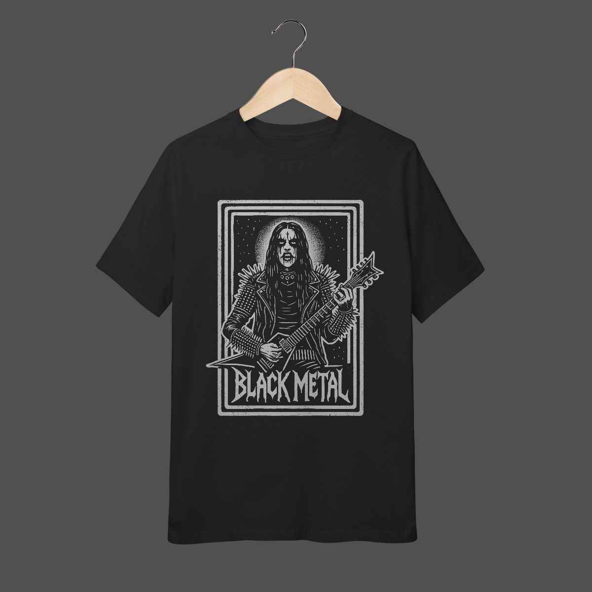 Camiseta Infantil (10 a 14) | Black Metal