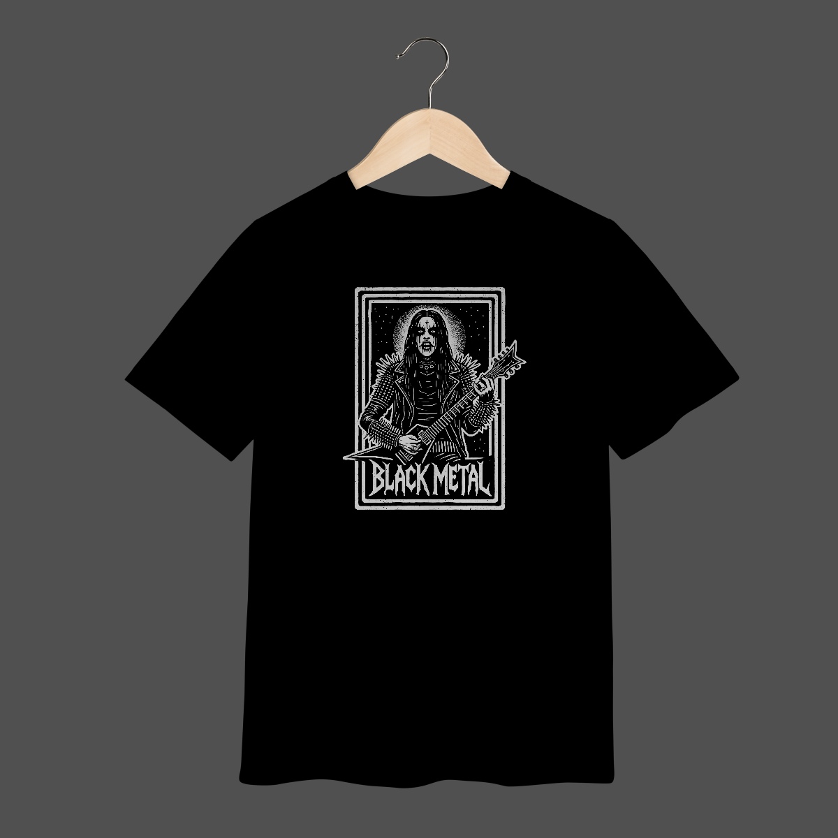 Camiseta Infantil (2 a 8) | Black Metal