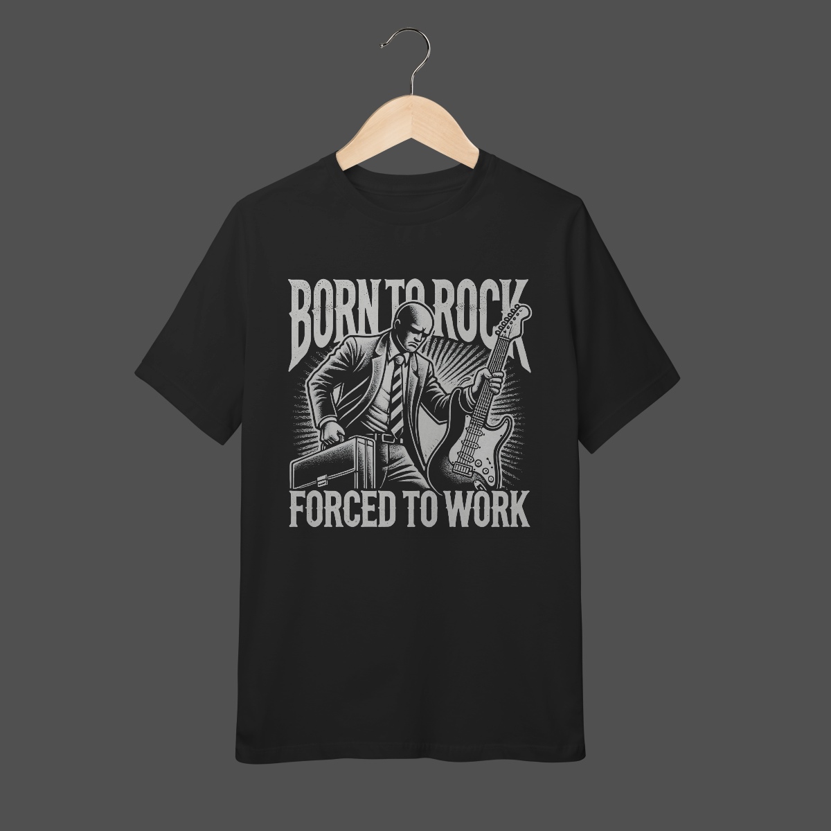 Camiseta Infantil (10 a 14) | Born To Rock