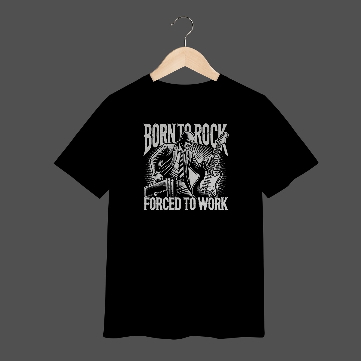 Camiseta Infantil (2 a 8) | Born To Rock