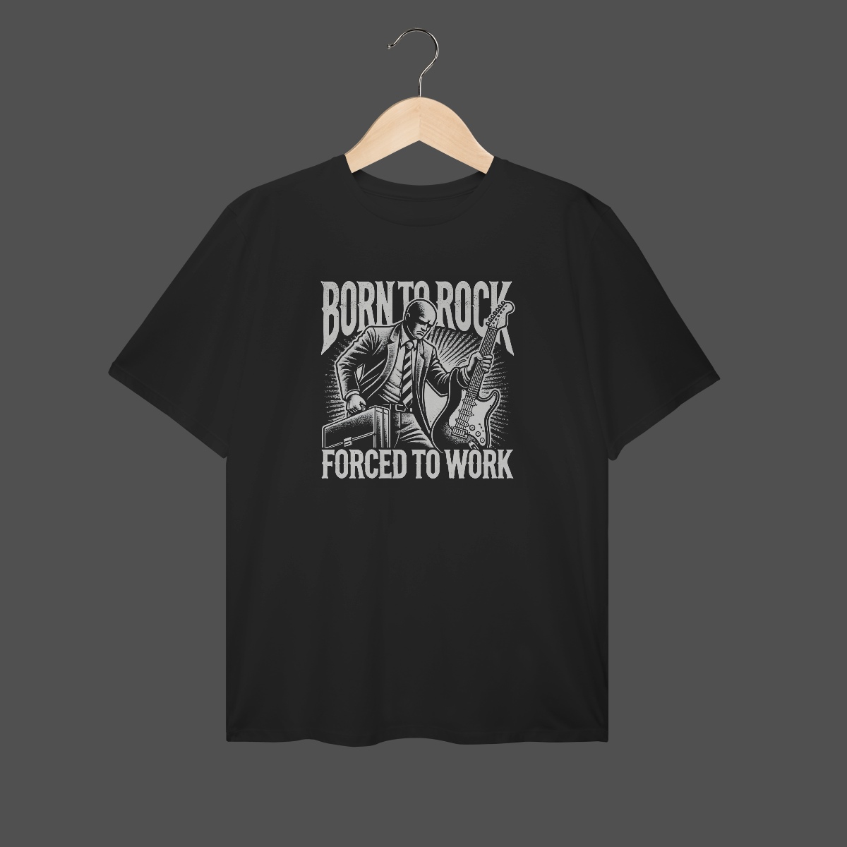 Camiseta Plus Size | Born To Rock