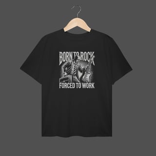 Camiseta Plus Size | Born To Rock
