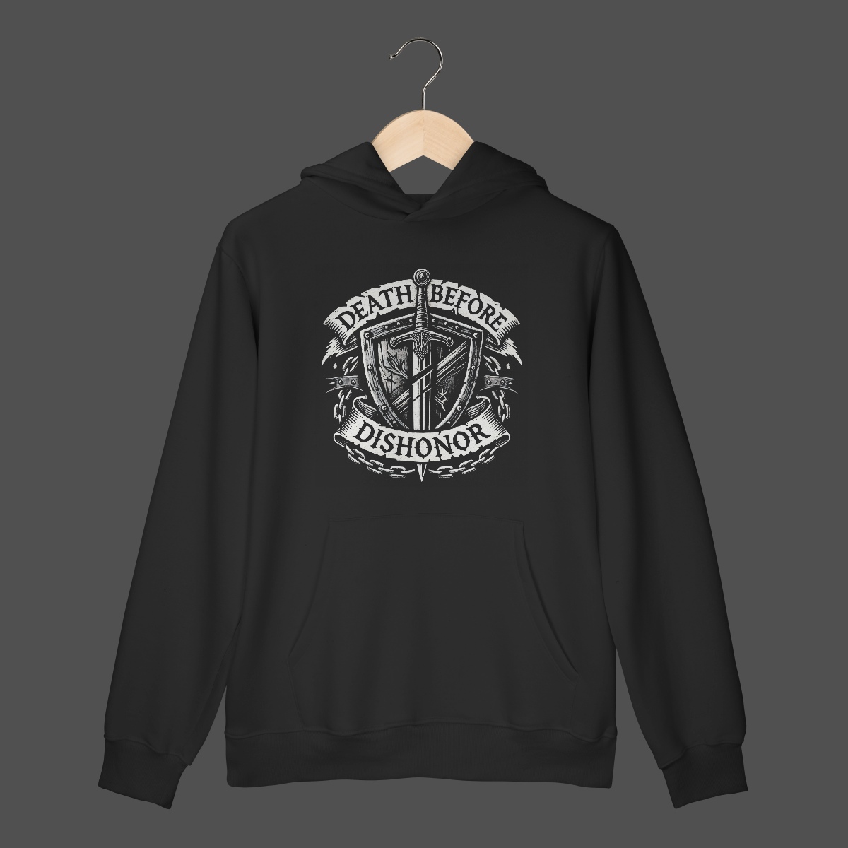 Moletom Canguru Prime | Death Before Dishonor