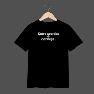 Camiseta Infantil (2 a 8) | Entre acordes & cerveja.