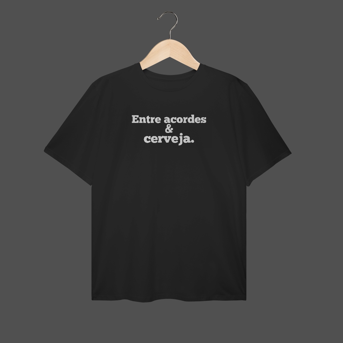 Camiseta Plus Size | Entre acordes & cerveja.