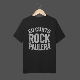 Camiseta Infantil (10 a 14) | Eu Curto Rock Paulera