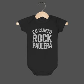 Body Infantil | Eu Curto Rock Paulera