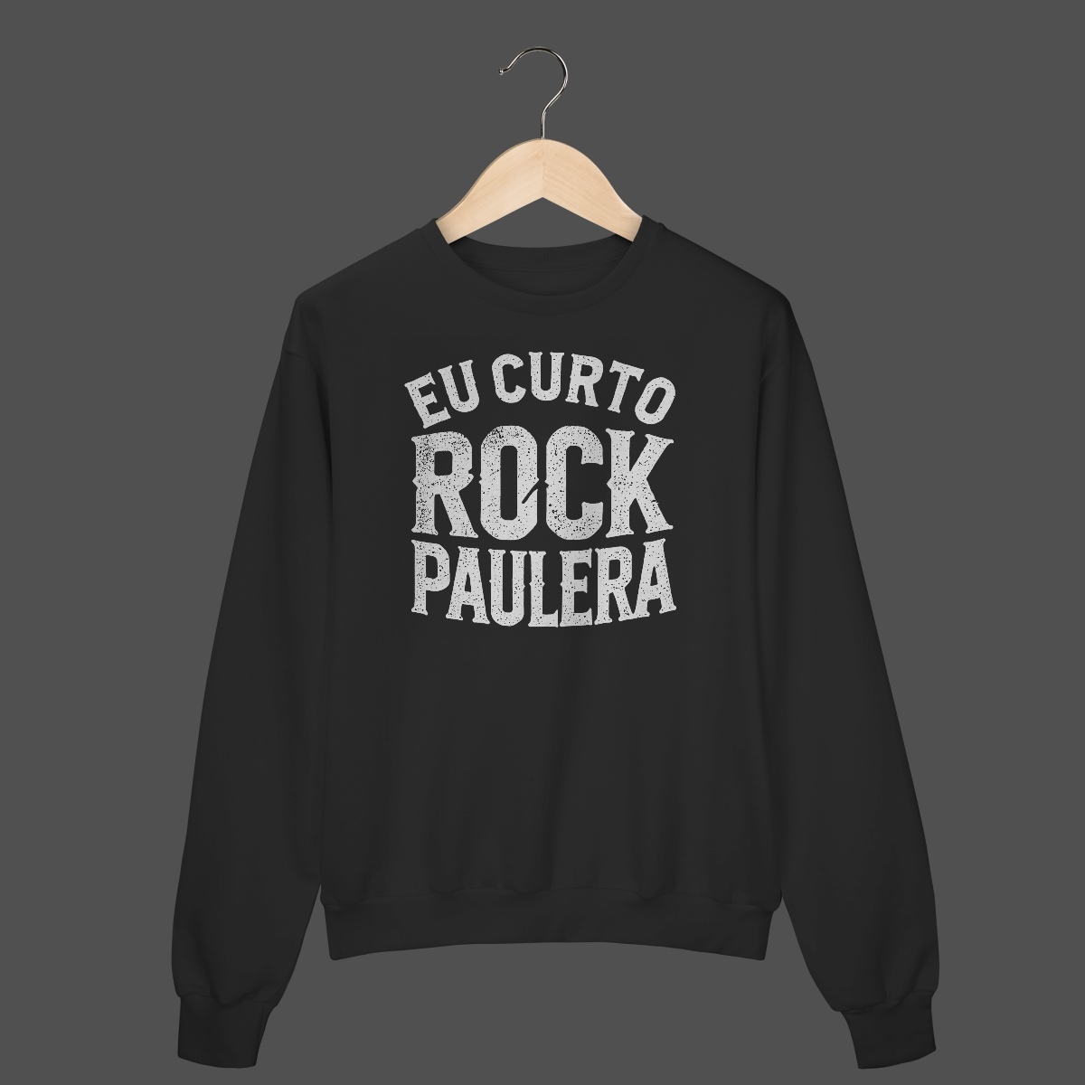 Moletom Fechado Prime | Eu Curto Rock Paulera