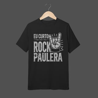 Camiseta Infantil (10 a 14) | Eu Curto Rock Paulera