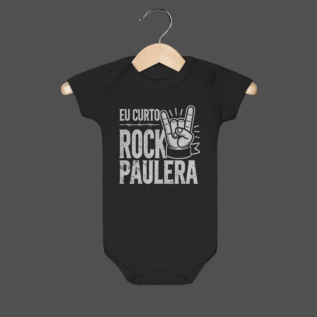 Body Infantil | Eu Curto Rock Paulera