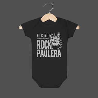 Body Infantil | Eu Curto Rock Paulera