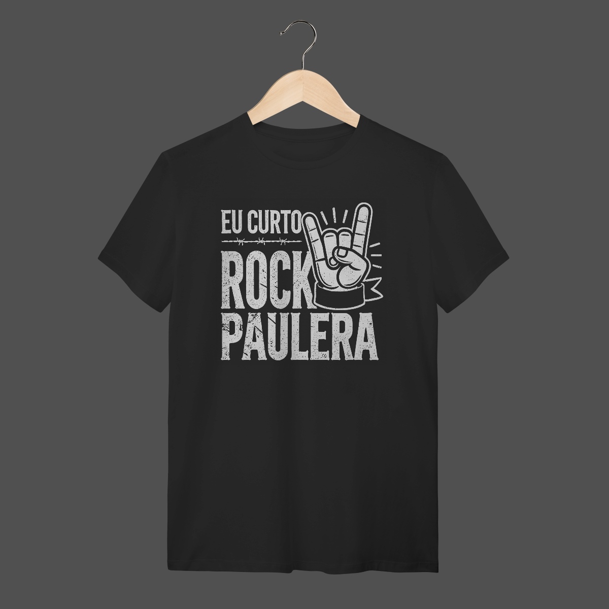 Camiseta Quality | Eu Curto Rock Paulera