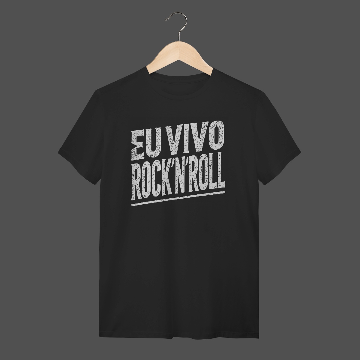 Camiseta Quality | Eu Vivo Rock'N'Roll
