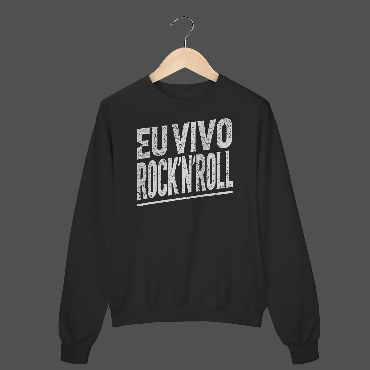 Moletom Fechado Prime | Eu Vivo Rock'N'Roll