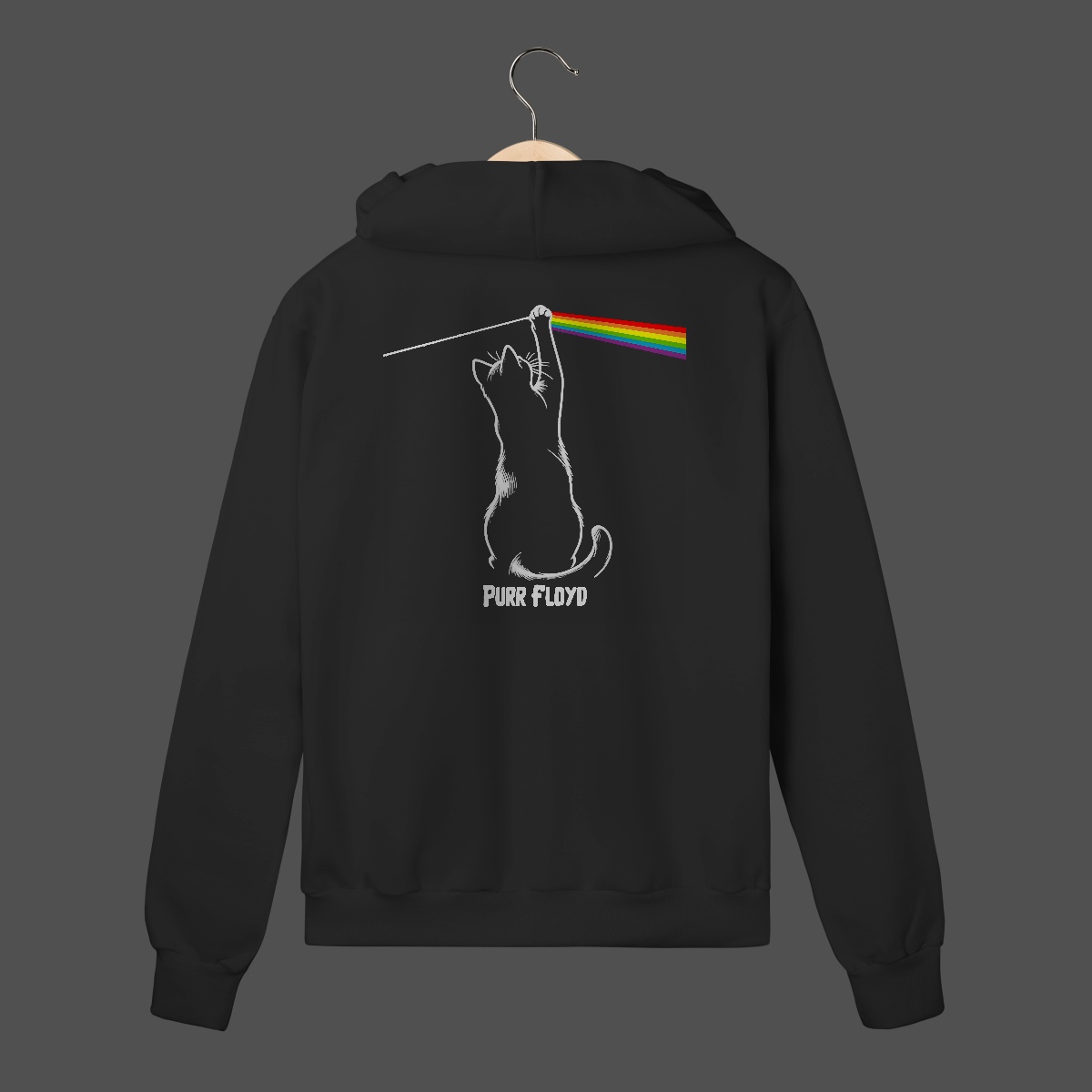 Nome do produto: Moletom C/ Zíper Prime | Purr Floyd
