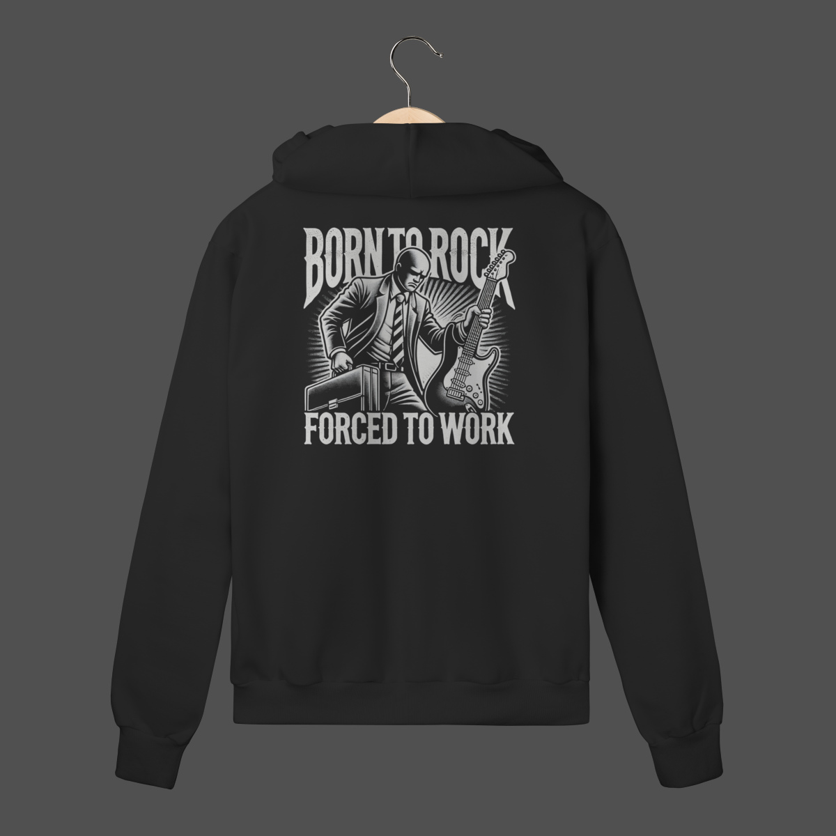 Moletom C/ Zíper Prime | Born To Rock