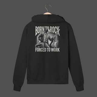 Moletom C/ Zíper Prime | Born To Rock