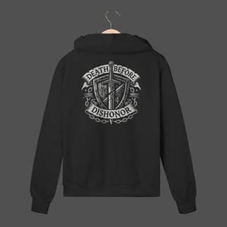 Moletom C/ Zíper Prime | Death Before Dishonor