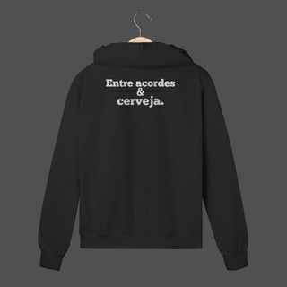 Moletom C/ Zíper Prime | Entre acordes & cerveja.