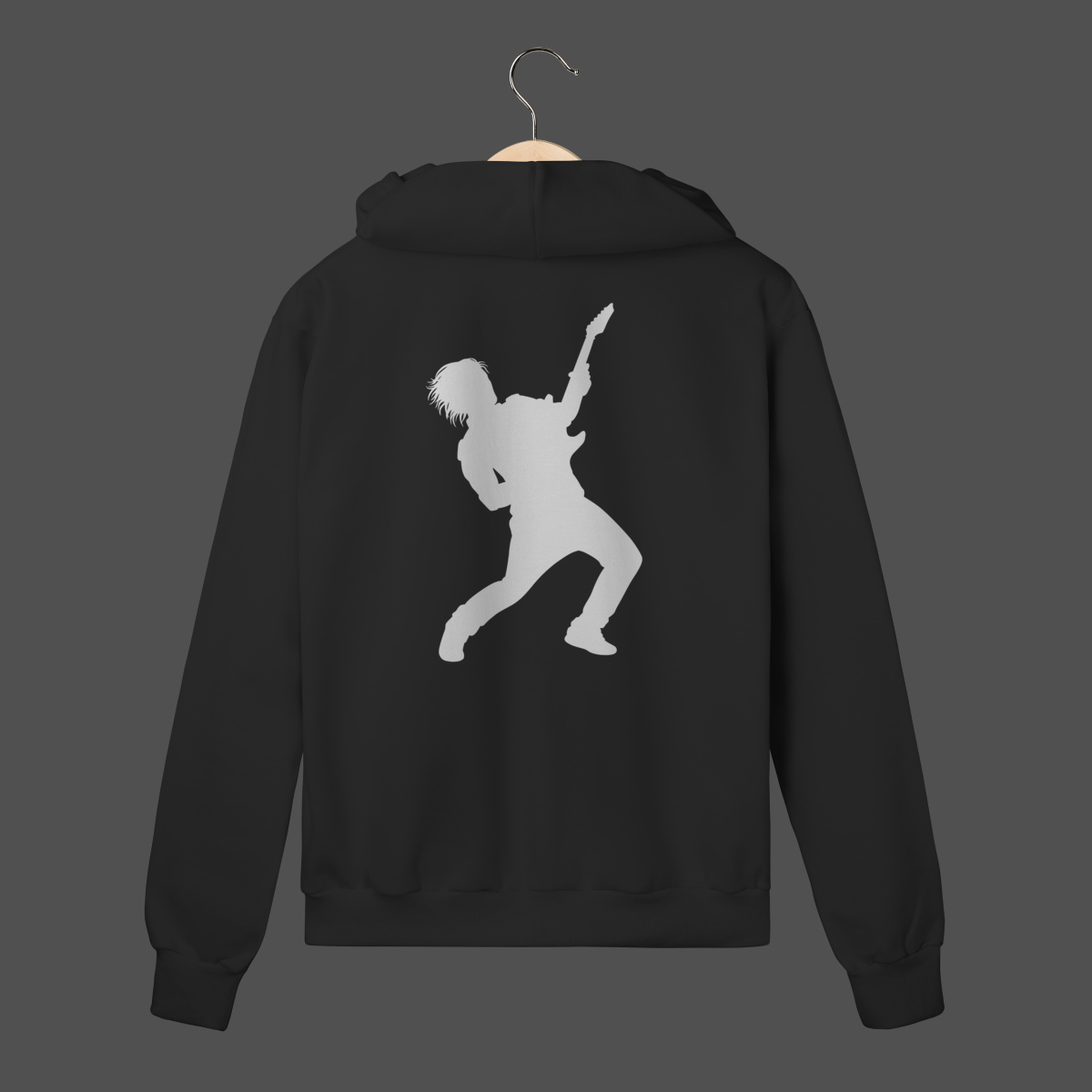 Nome do produto: Moletom C/ Zíper Prime | Guitar Player