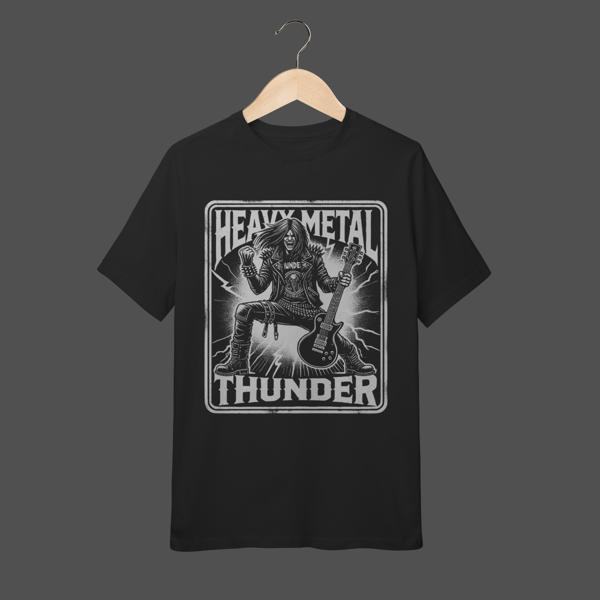 Camiseta Infantil (10 a 14) | Heavy Metal Thunder