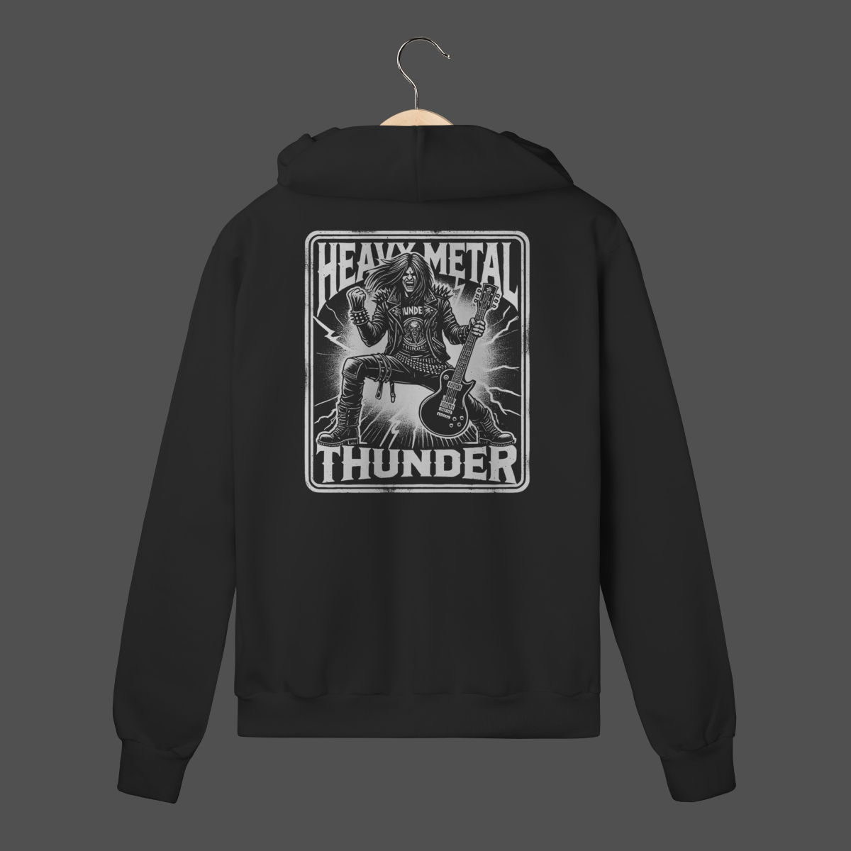 Moletom C/ Zíper Prime | Heavy Metal Thunder