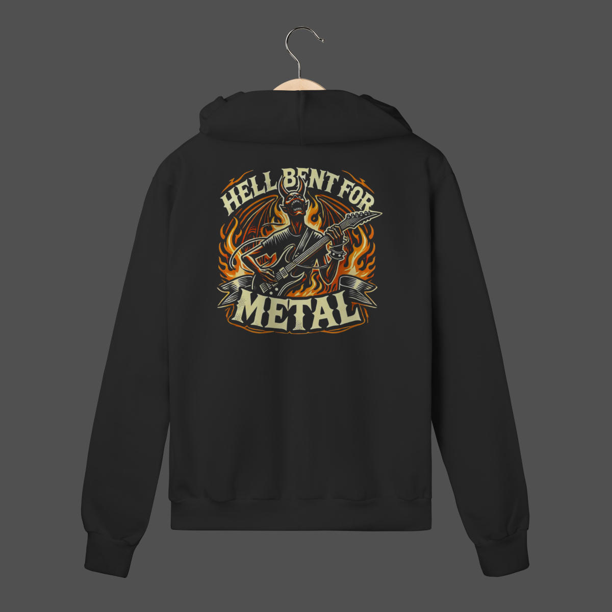 Moletom C/ Zíper Prime | Hell Bent For Metal