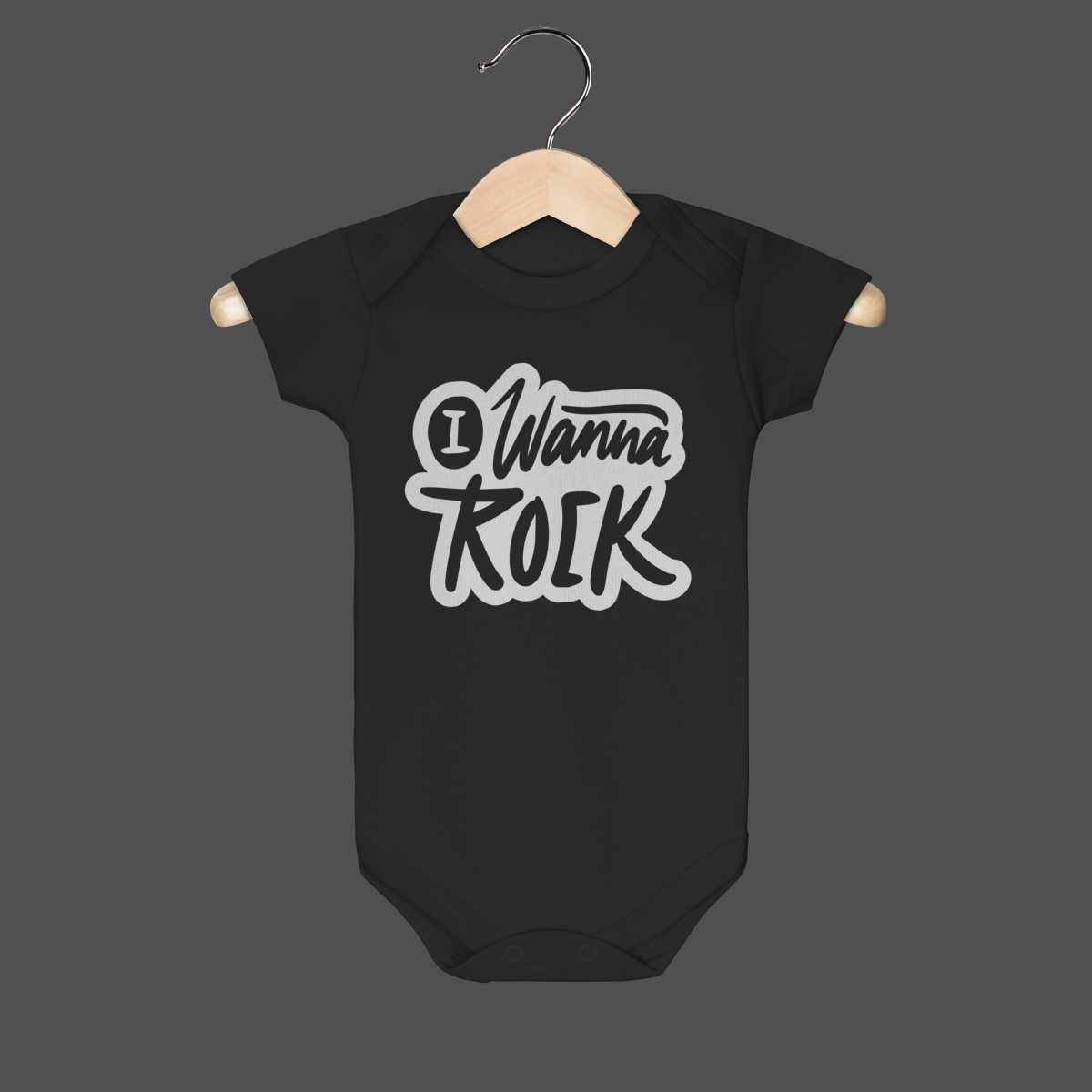 Nome do produto: Body Infantil | I Wanna Rock