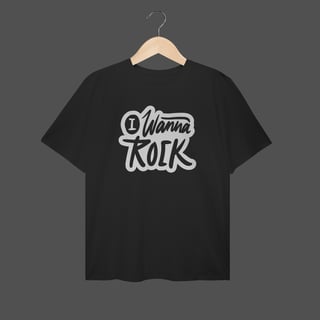 Camiseta Plus Size | I Wanna Rock