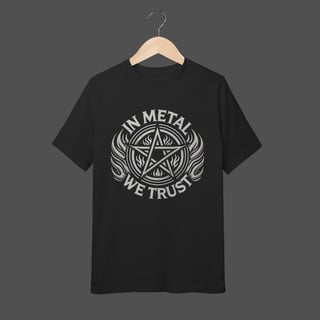 Camiseta Infantil (10 a 14) | In Metal We Trust