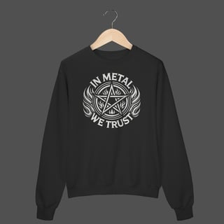 Moletom Fechado Prime | In Metal We Trust