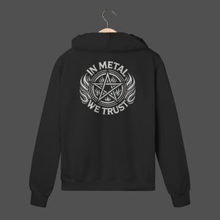 Moletom C/ Zíper Prime | In Metal We Trust