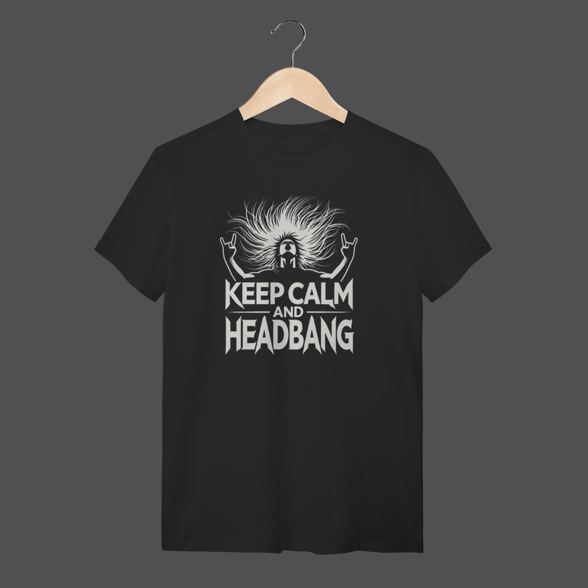 Camiseta Quality | Keep Calm And HeadBang