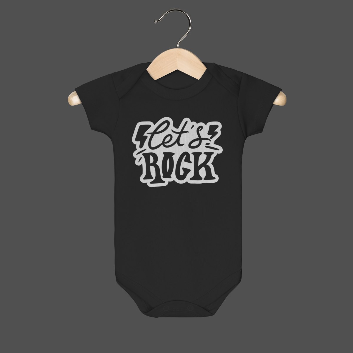 Nome do produto: Body Infantil | Let\'s Rock