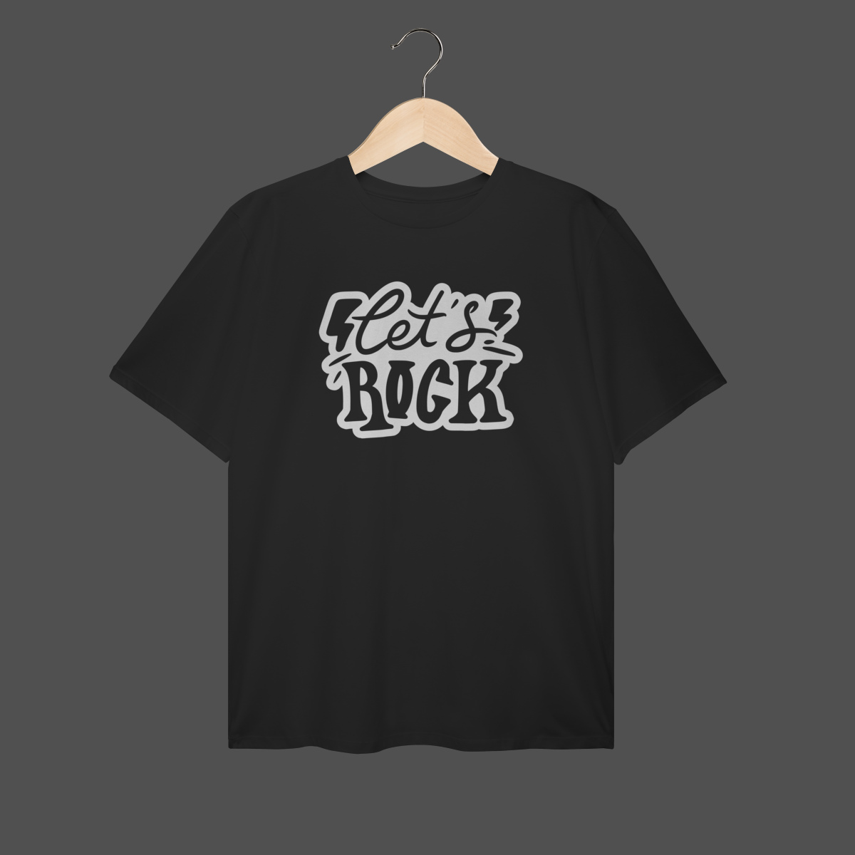Camiseta Plus Size | Let's Rock