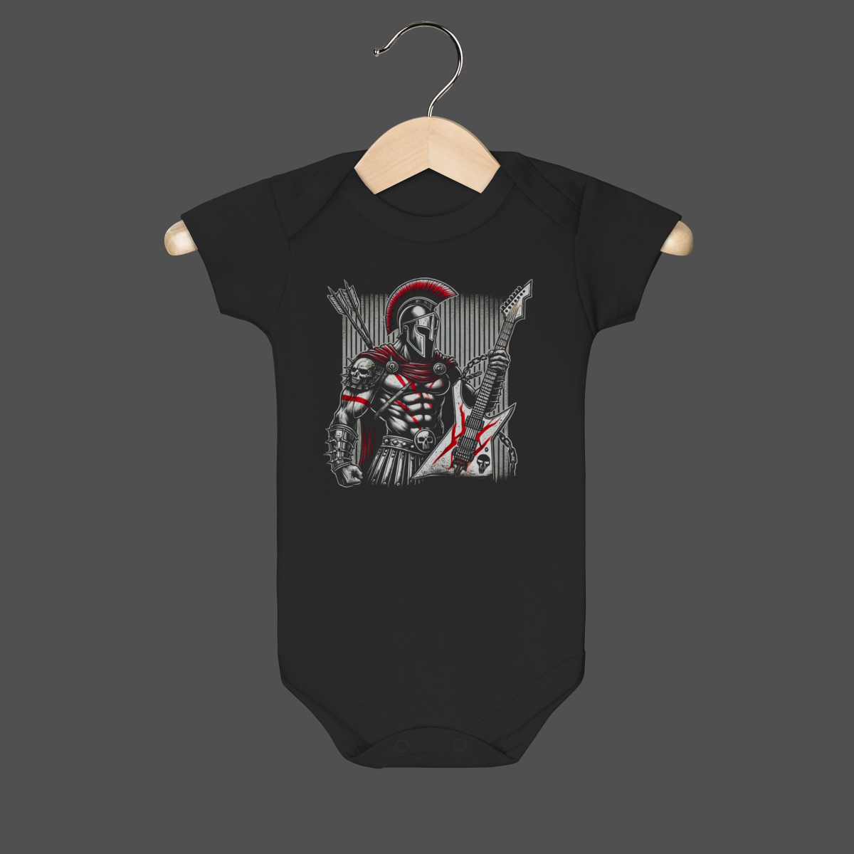 Nome do produto: Body Infantil | Metal Gladiator