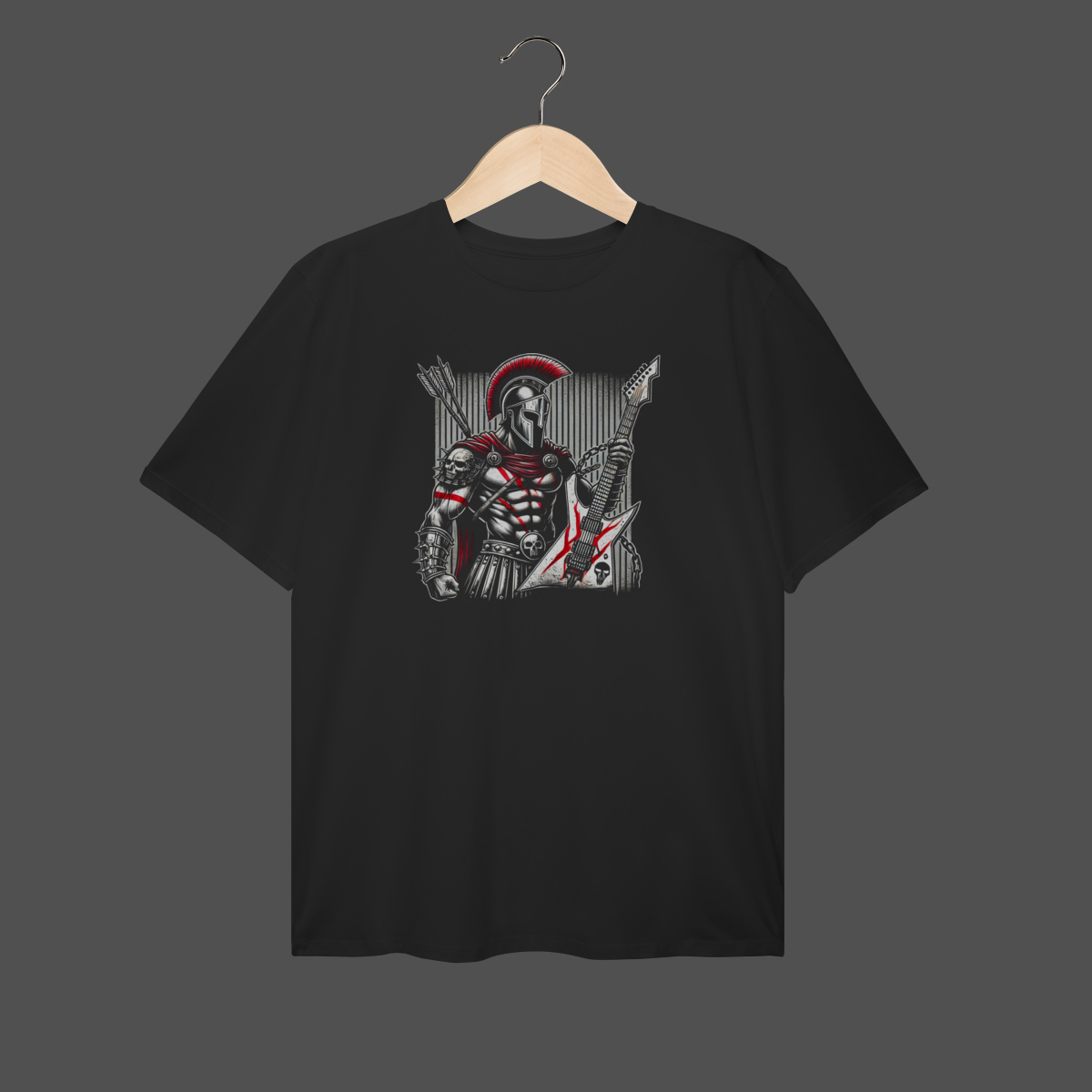 Camiseta Plus Size | Metal Gladiator
