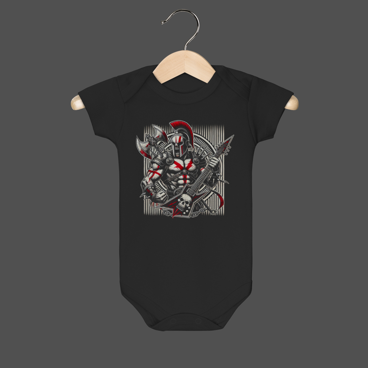 Nome do produto: Body Infantil | Metal Gladiator
