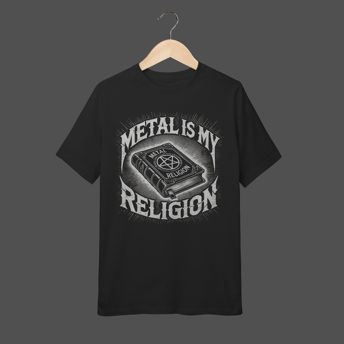 Camiseta Infantil (10 a 14) | Metal Is My Religion