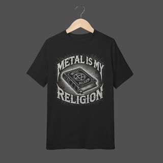 Camiseta Infantil (10 a 14) | Metal Is My Religion