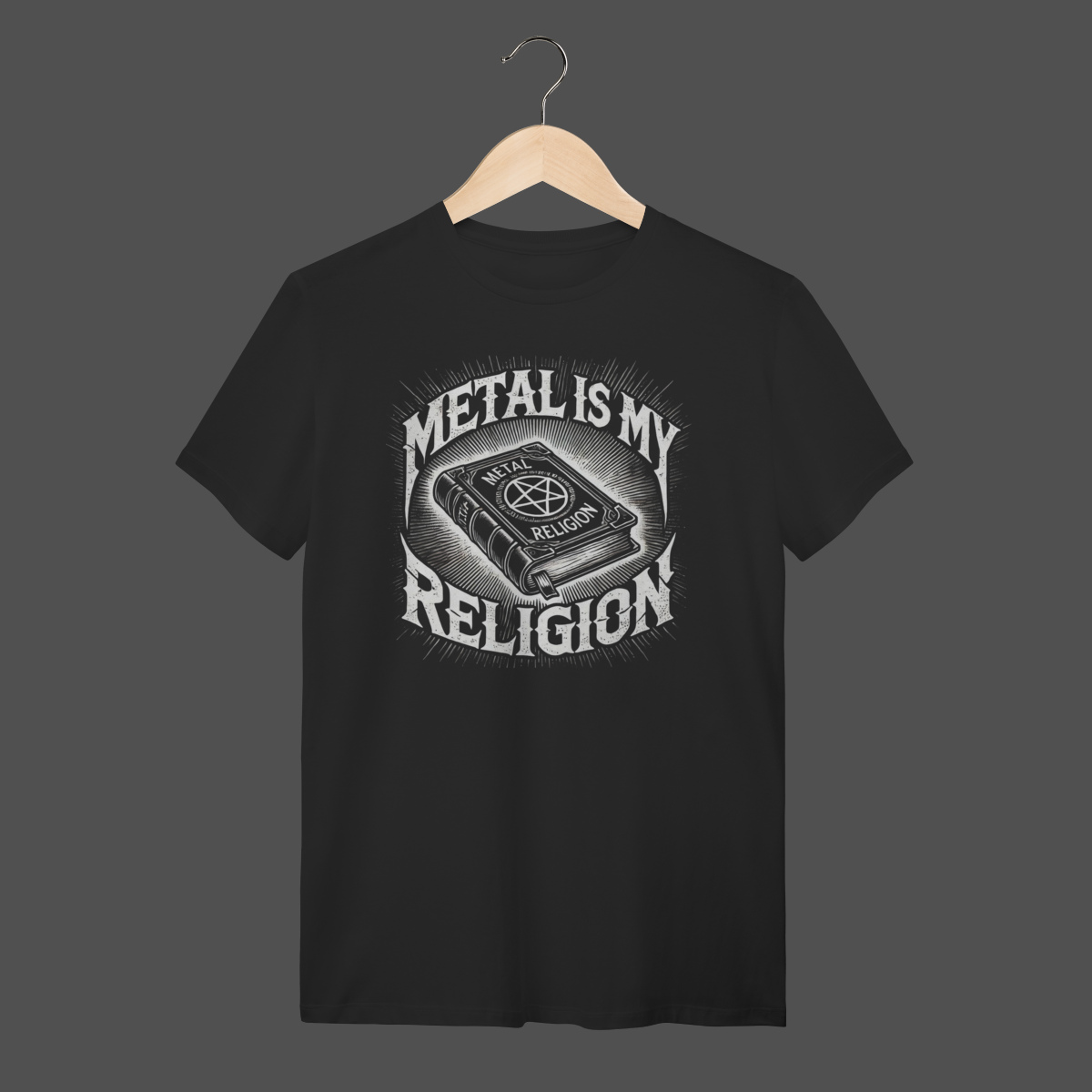 Camiseta Quality | Metal Is My Religion