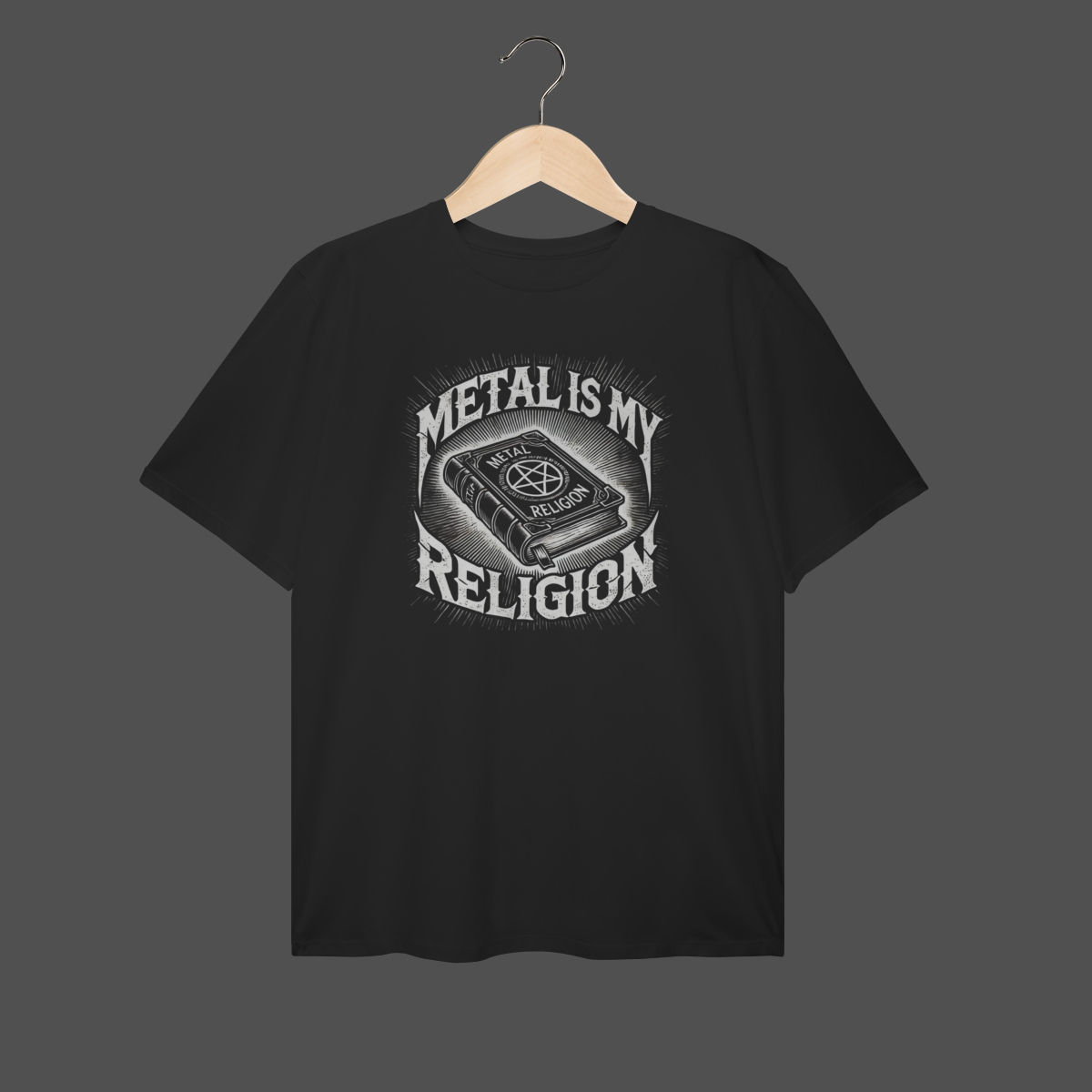 Camiseta Plus Size | Metal Is My Religion
