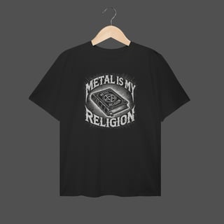 Camiseta Plus Size | Metal Is My Religion