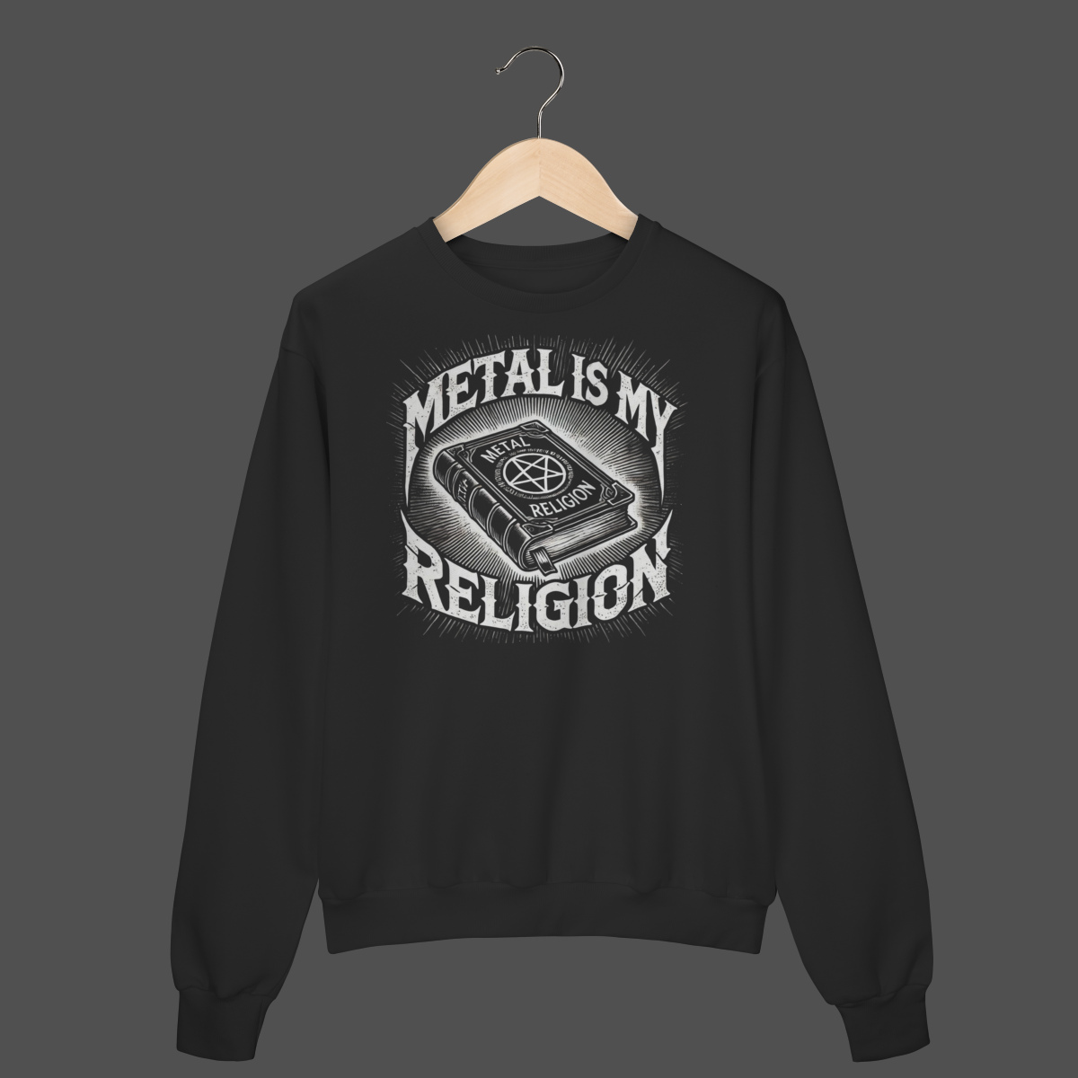 Moletom Fechado Prime | Metal Is My Religion