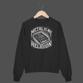 Moletom Fechado Prime | Metal Is My Religion