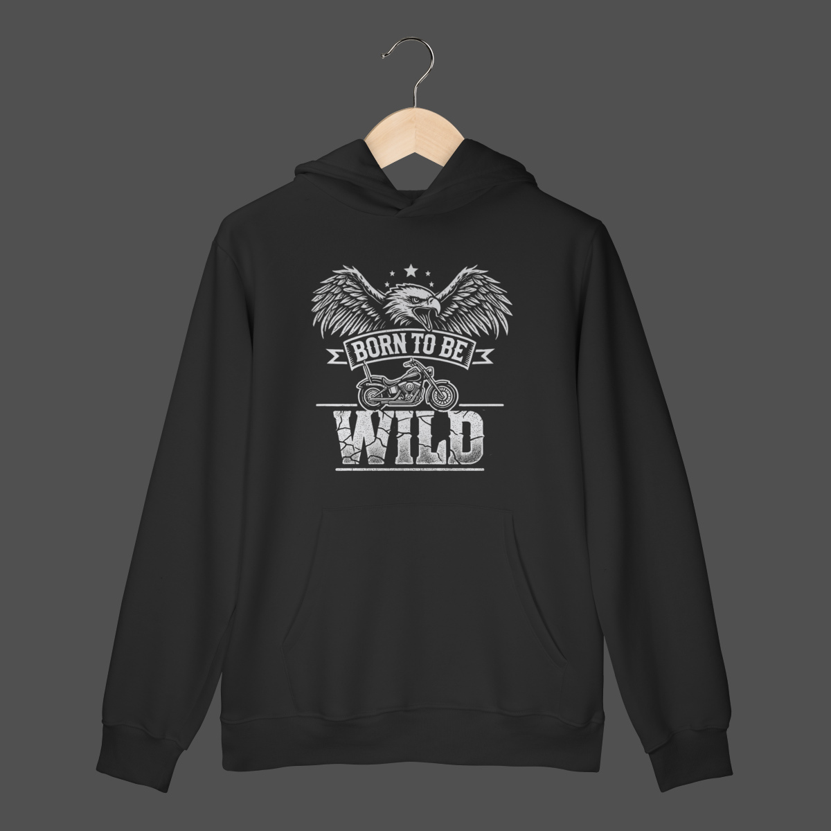 Moletom Canguru Prime | Born To Be Wild