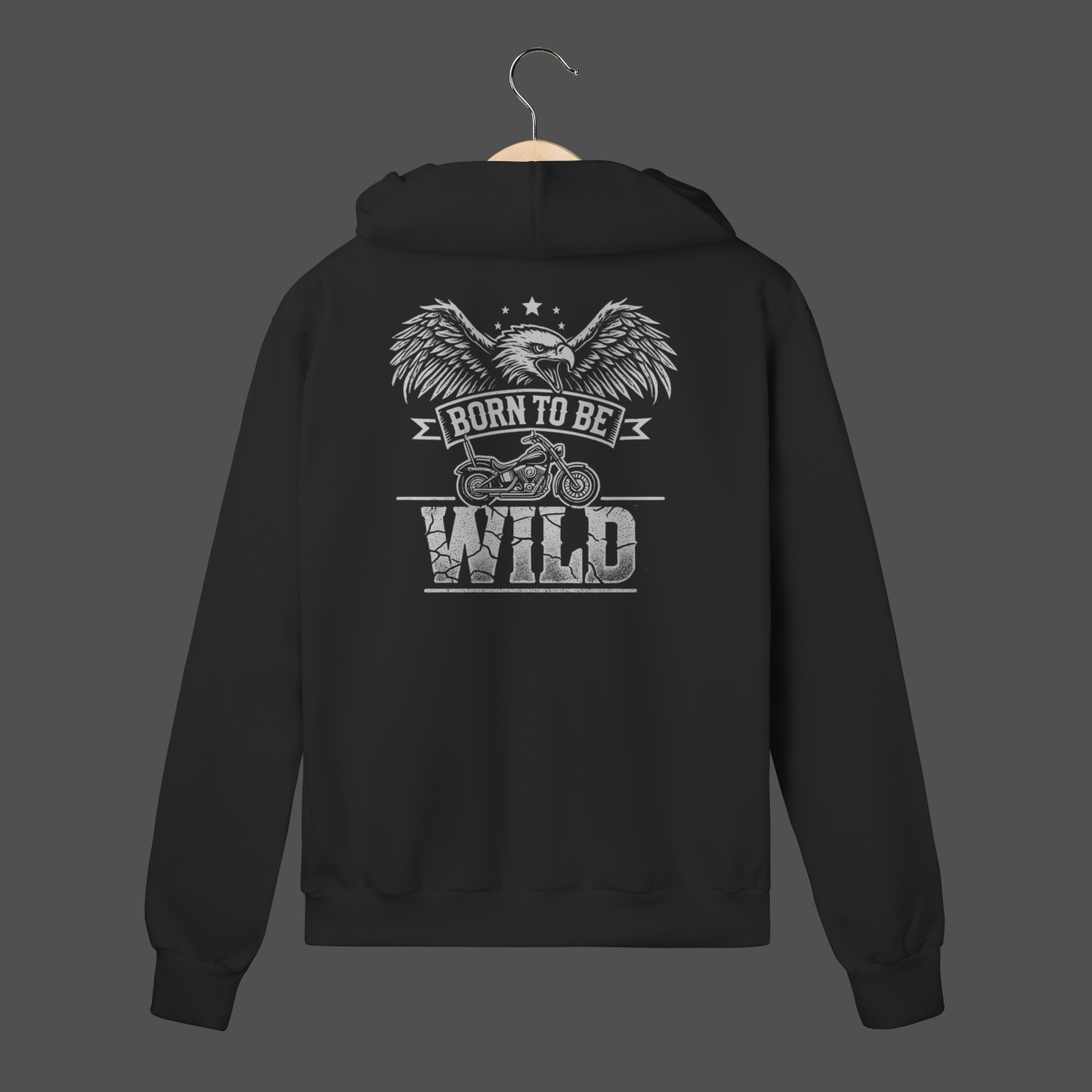 Moletom C/ Zíper Prime | Born To Be Wild