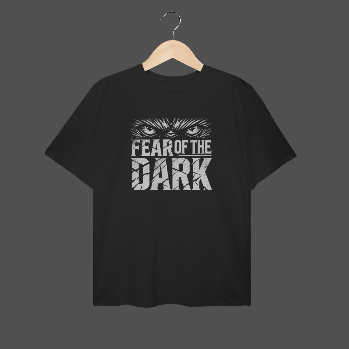 Nome do produto: Camiseta Plus Size | Fear Of The Dark