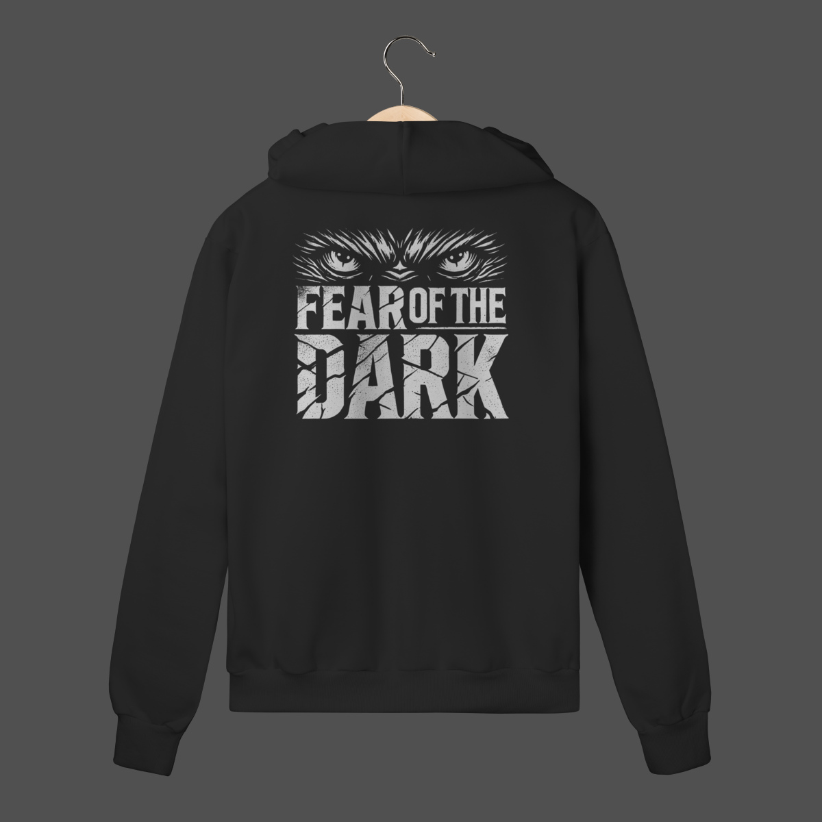 Nome do produto: Moletom C/ Zíper Prime | Fear Of The Dark