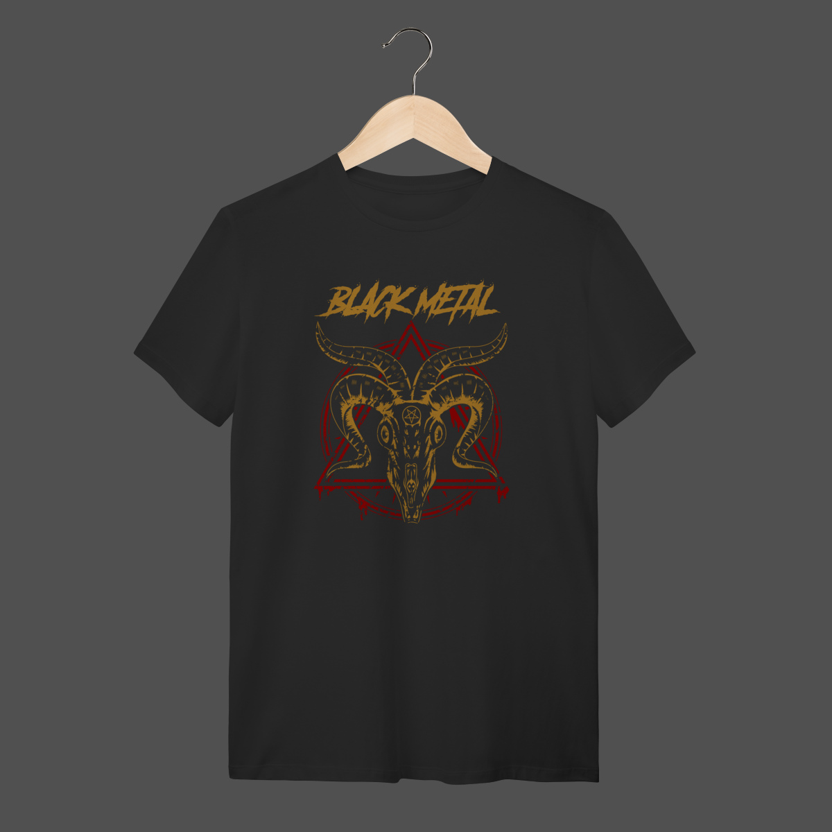 Camiseta Quality | Black Metal